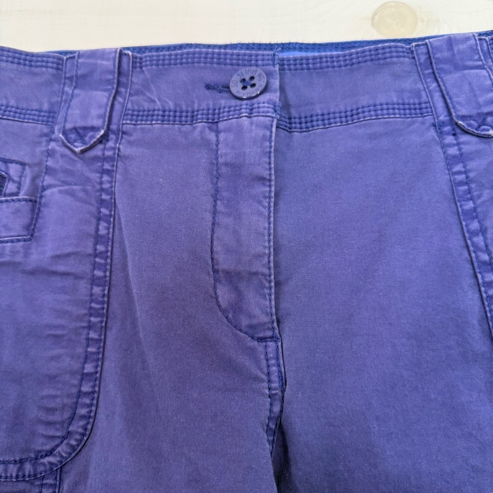 Chico’s So Slimming Purple Slim Style Pocket Jeans, Sz 00 (XS) - Picture 2 of 6